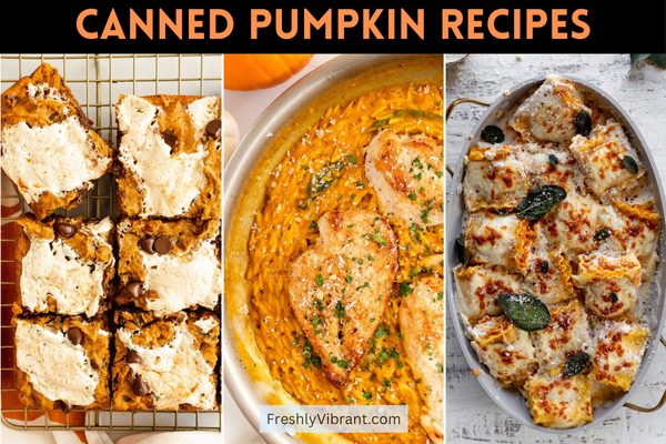 23 Best Canned Pumpkin Recipes For Fall Season