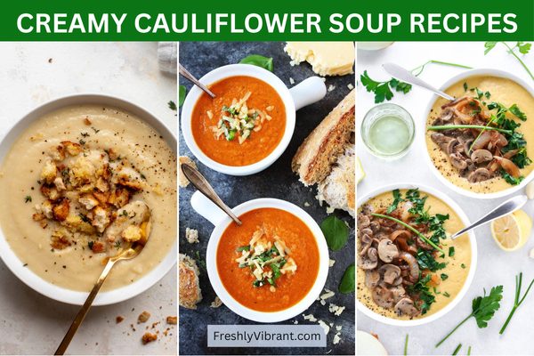 13 Cauliflower Soup Recipes for Creamy Comfort Meals