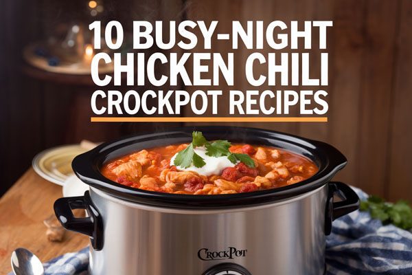 10 Chicken Chili Crockpot Recipes Made for Busy Weeknights