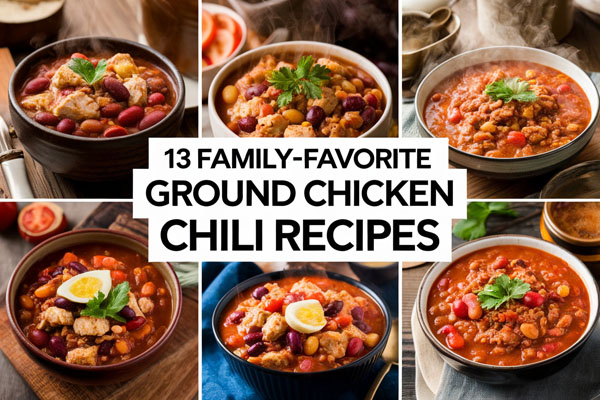 13 Ground Chicken Chili Recipes That Are Family Favorites