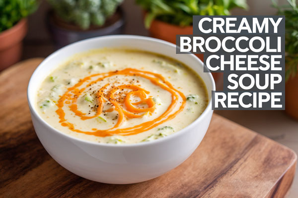 Creamy Broccoli Cheese Soup Recipe for Cozy Nights
