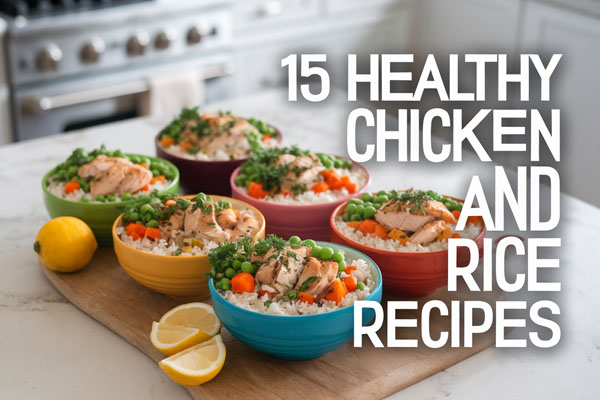15 Healthy Chicken and Rice Recipes for Family Dinners