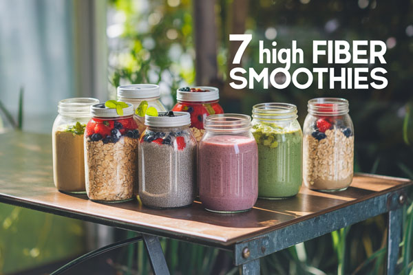 7 High Fiber Smoothie Recipes for Better Digestion