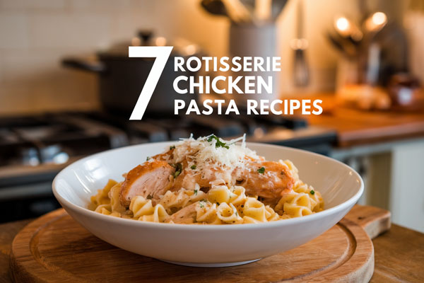 7 Simple Rotisserie Chicken Pasta Recipes