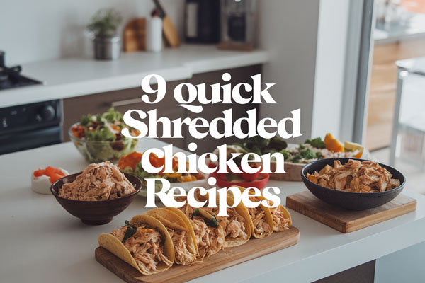 9 Quick Shredded Chicken Recipes Perfect for Busy Schedules