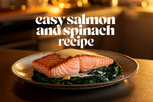 Easy Salmon and Spinach Recipe for Dinner