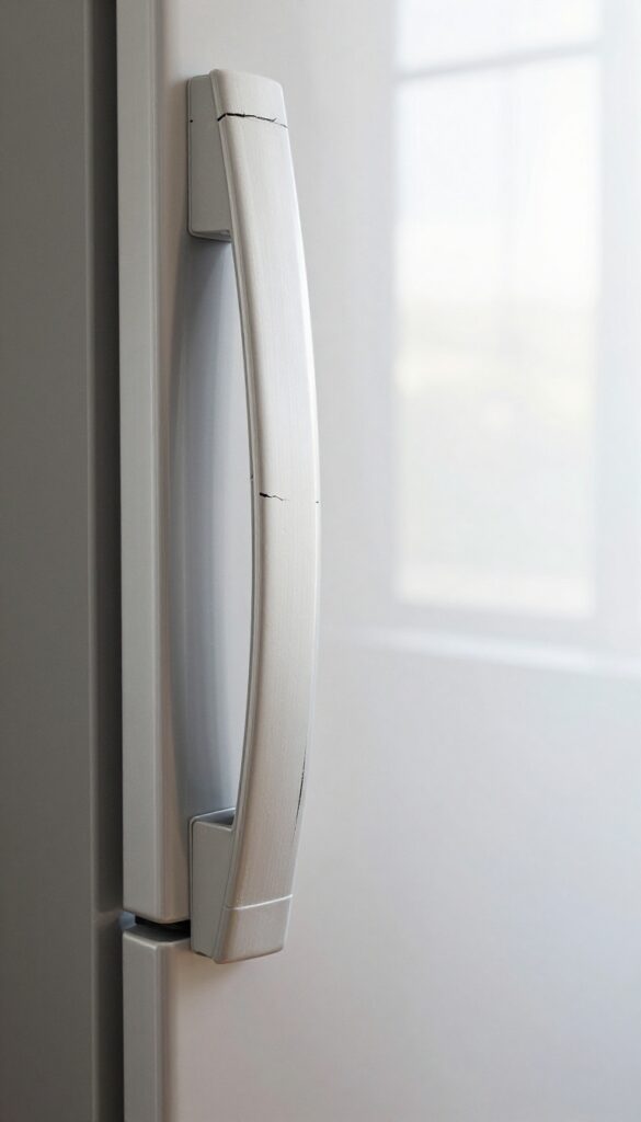Testing refrigerator door seal with a piece of paper